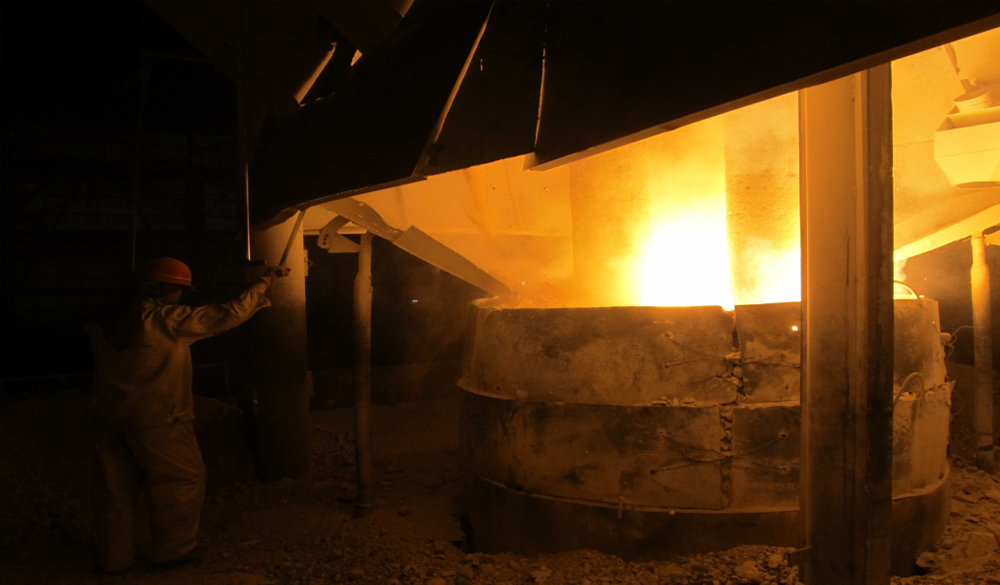 電熔鎂生產車間